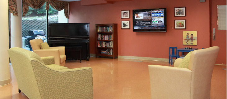 The O'Neill Centre lounge